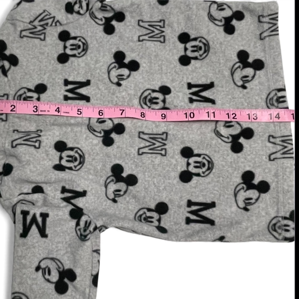 Disney Kids Boys Black and Gray Mickey Mouse Fleece Sweatshirt - Picture 6 of 6